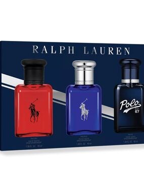 Ralph Lauren World of Polo 3 piece Eau de Toilette Gift Set